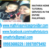 Mathrix tutors in Calamba, Philippines Mathrix tutors in Calamba, Philippines